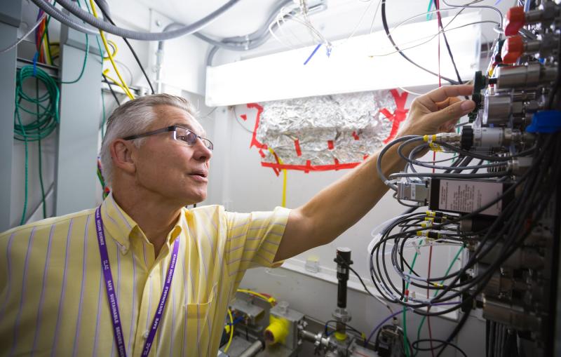 Simon Bare at SLAC’s Stanford Synchrotron Radiation Lightsource