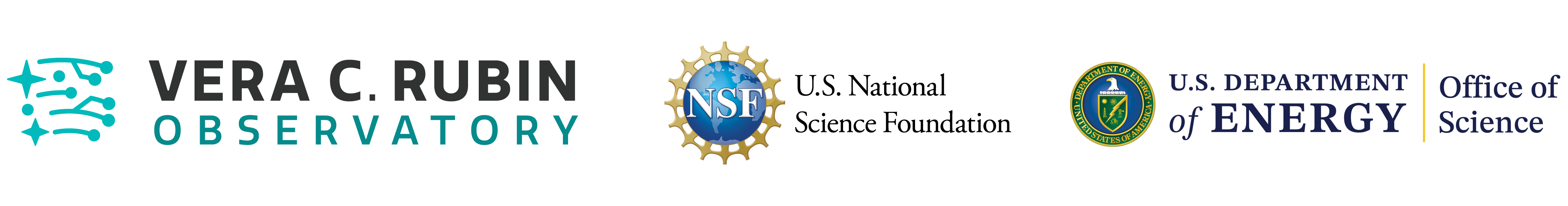 Vera C Rubin Observatory partner logos