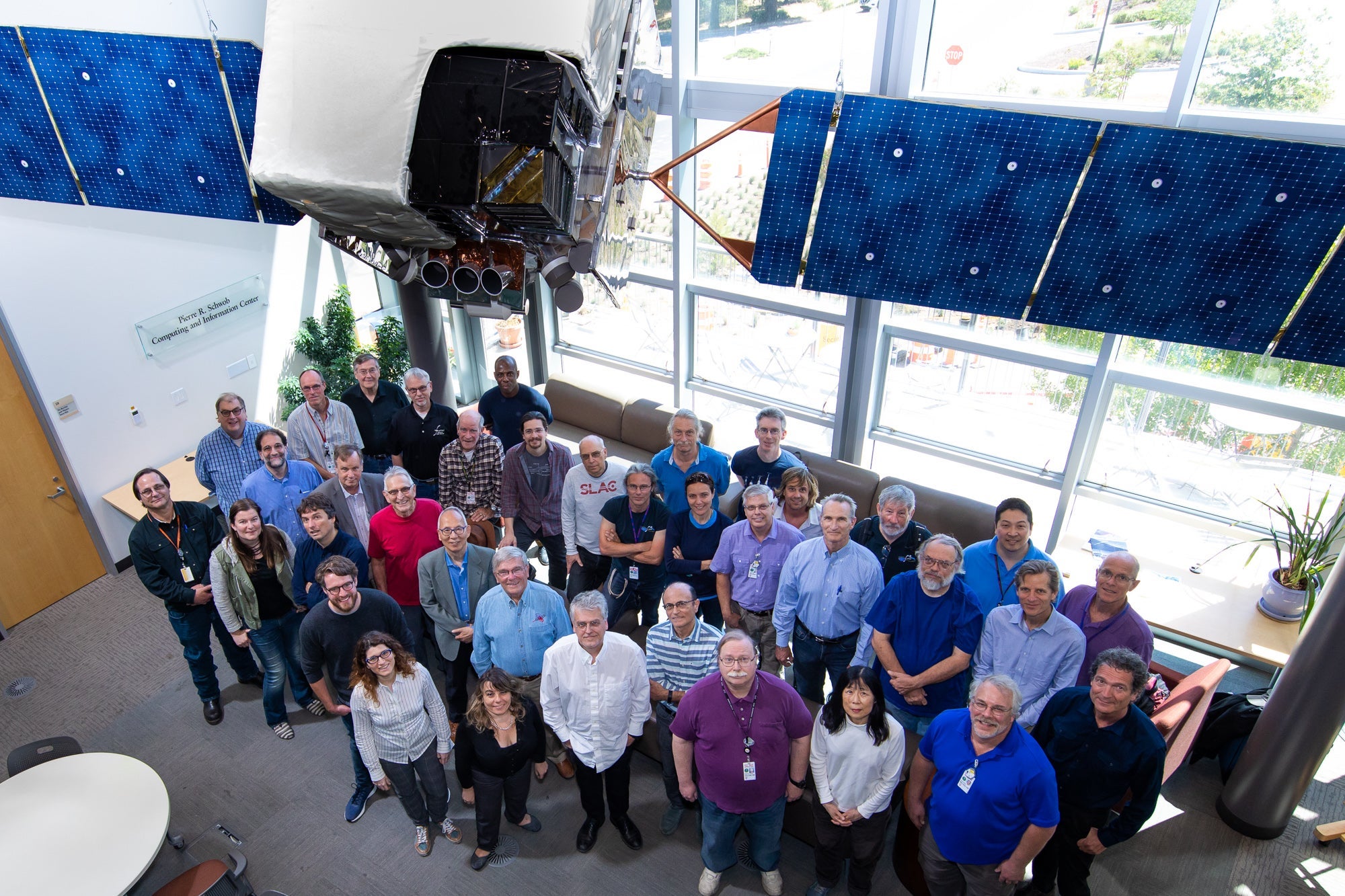 Group photo of Fermi team
