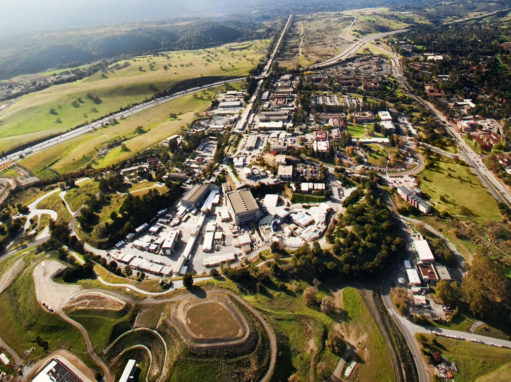 Aerial view of SLAC