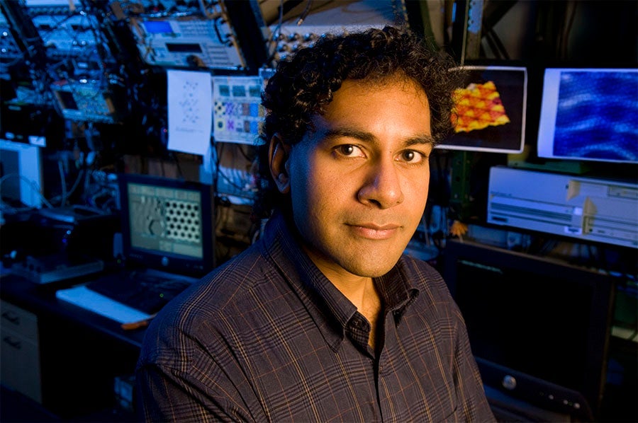 Portrait of Stanford University Professor and SIMES investigator Hari Manoharan