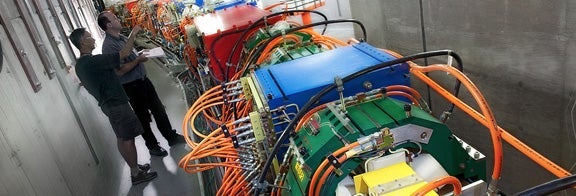 PHOTO: An accelerator at SLAC.