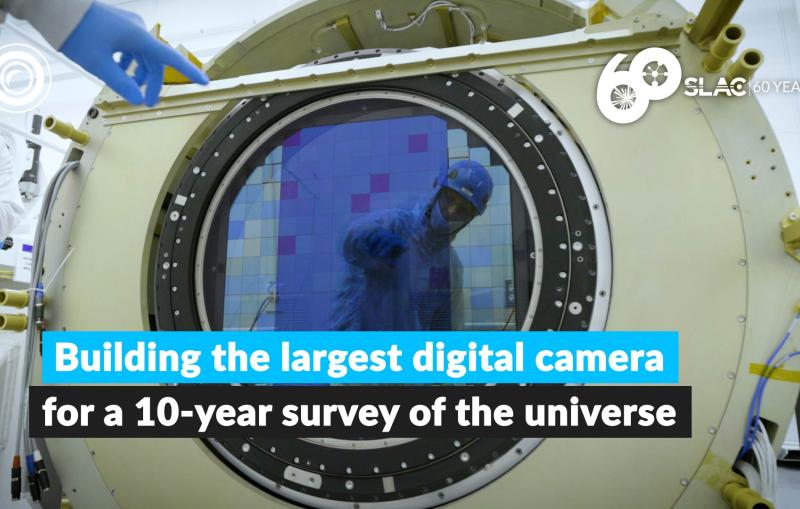 Building the largest digital camera for a 10-year survey of the universe
