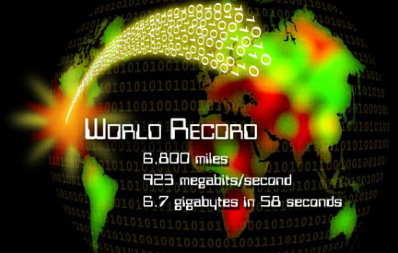 World Record Data Transfer Speed