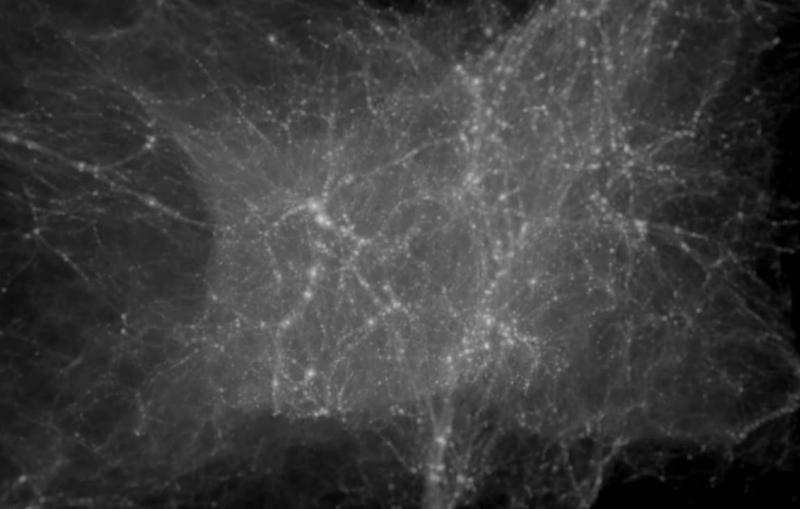 still frame for dark matter video