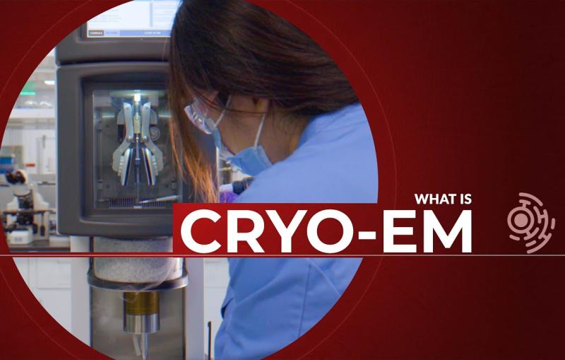 Image: Cryo-EM poster  SLAC National Accelerator Laboratory