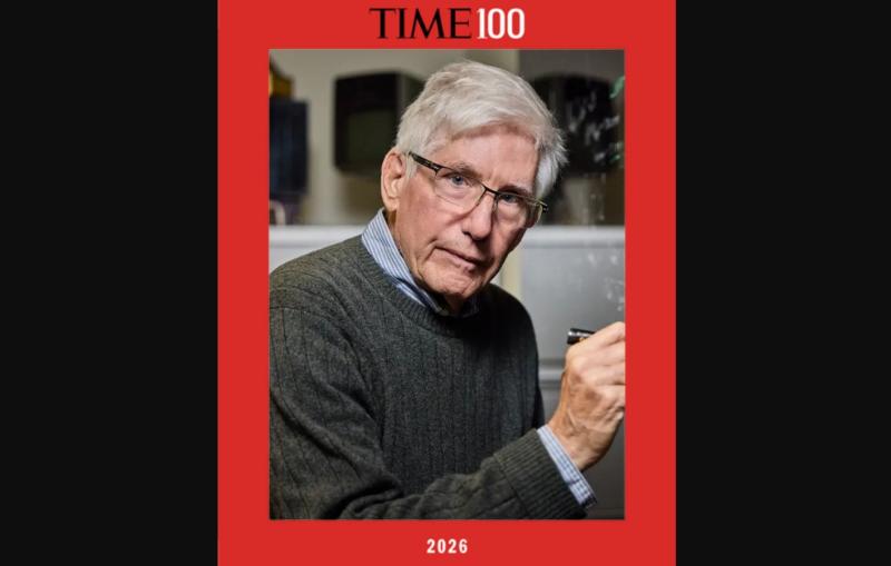 Tony Tyson photo with 2026 Time100 frame