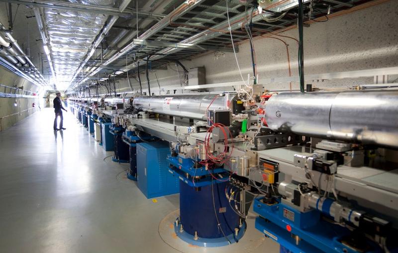 Image - The Undulator Hall at SLAC's Linac Coherent Light Source X-ray laser.