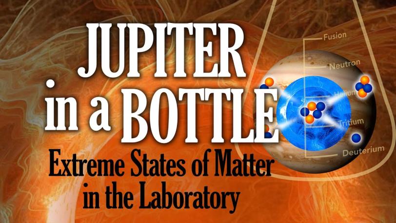 Public Lecture | Jupiter in a Bottle: Extreme States of Matter in the Laboratory