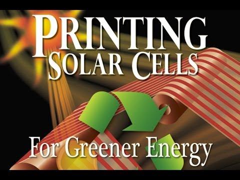 Public Lecture | Printing Solar Cells for Greener Energy