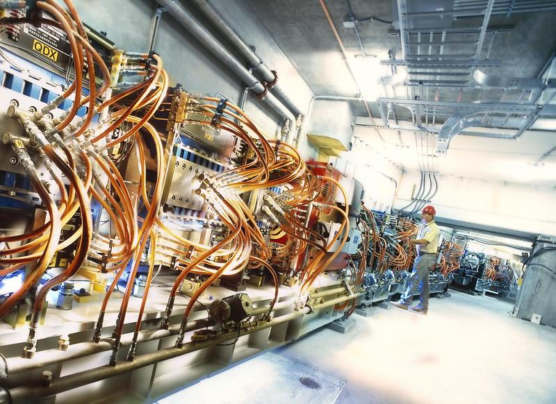 A View Inside SLAC's SPEAR3 Tunnel