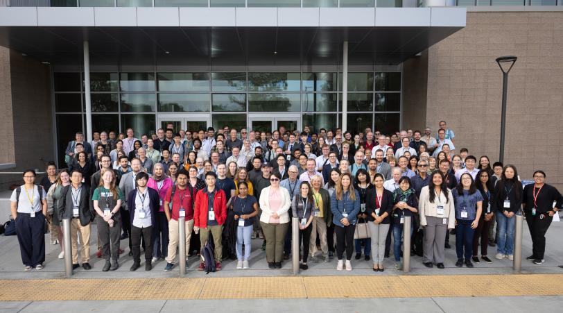 Group photo of the users' meeting attendees