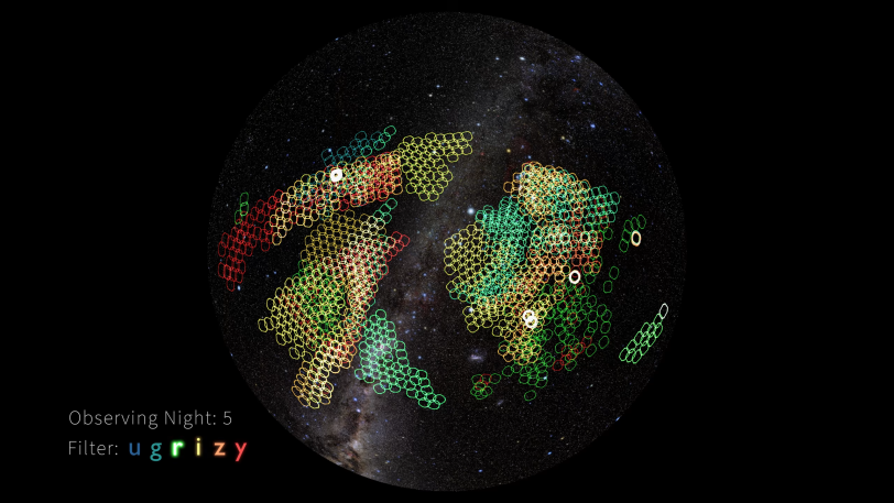 Video stillframe A Week in the Life of NSF–DOE Rubin LSST
