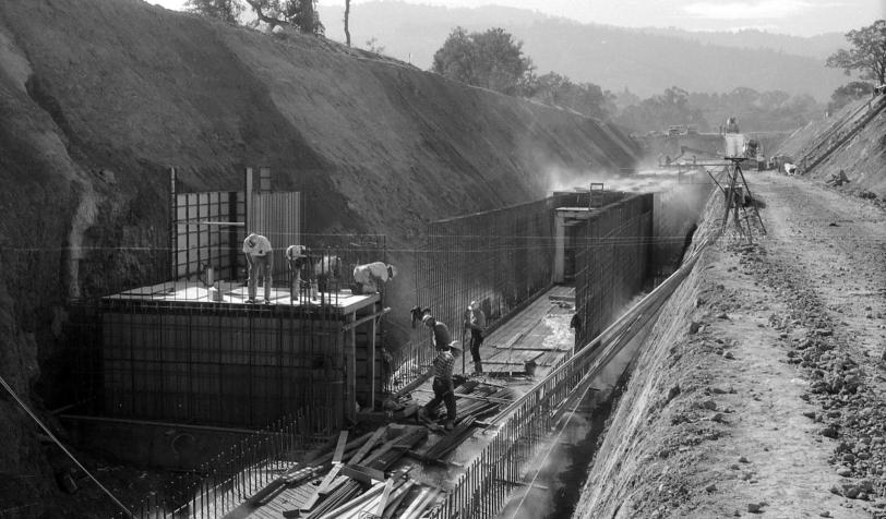 SLAC Linac Construction Trench (1963)