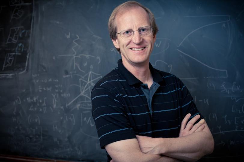 Photo – SLAC particle theorist Lance Dixon, one of th...