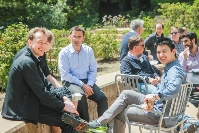 Photo - Physicists young and not-so-young planning for the future