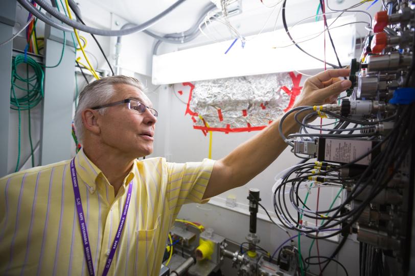 Simon Bare at SLAC’s Stanford Synchrotron Radiation Lightsource