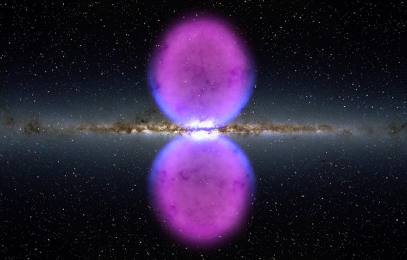 Image - Artist's representation of Fermi bubbles