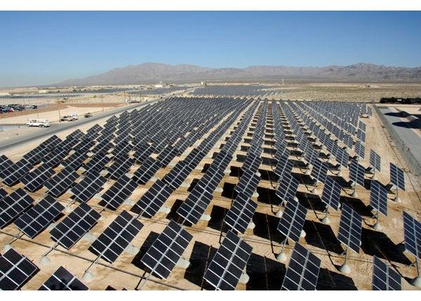 PV System at Nellis Air Force Base