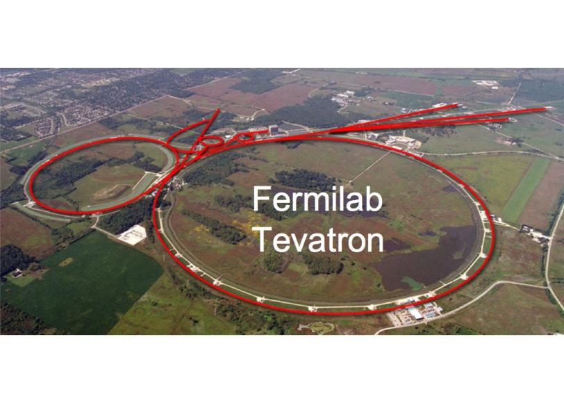 Image of The Tevatron at Fermilab