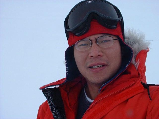Chao-Lin Kuo at the South Pole