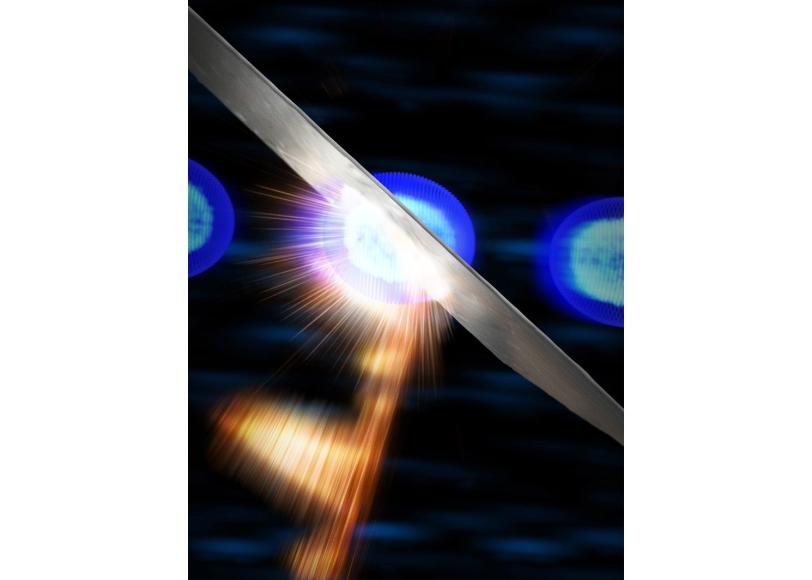 illustration of a terahertz pulse