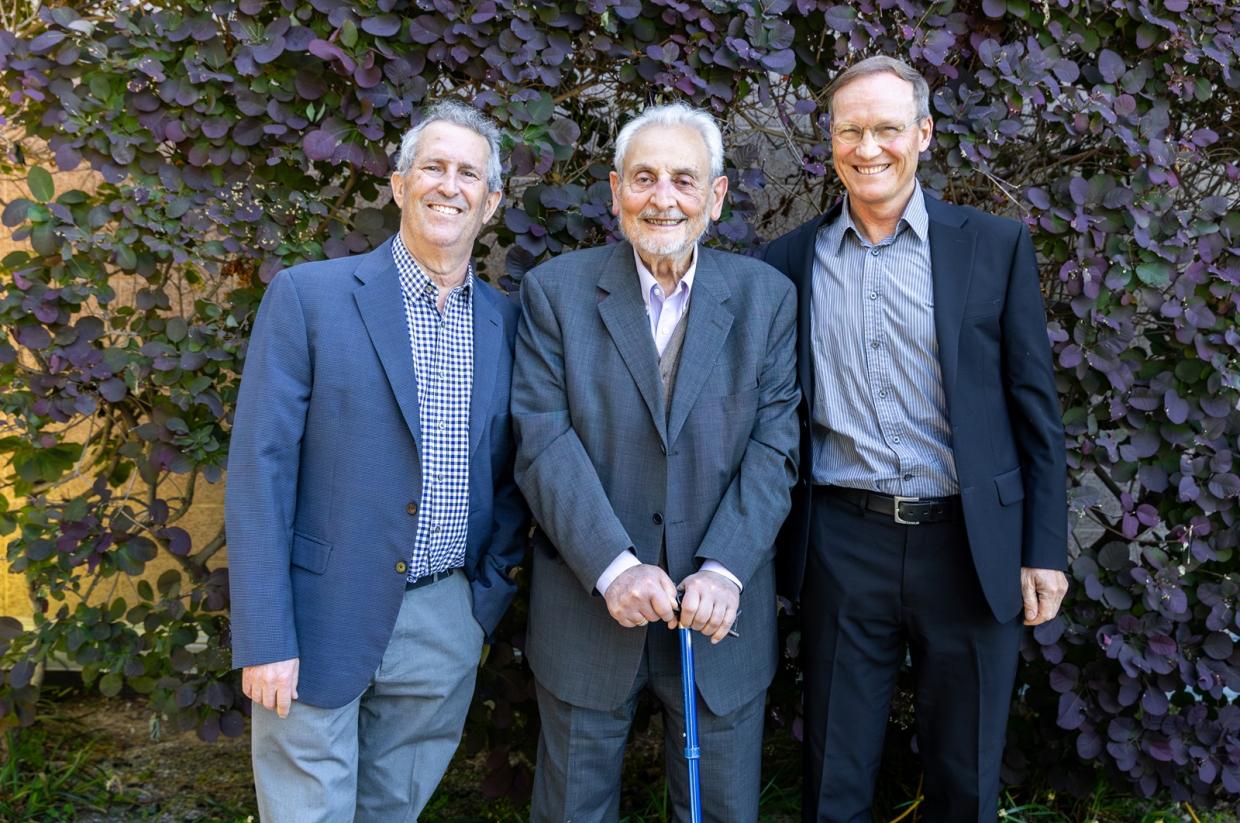 James Rosenzweig, Claudio Pellegrini and Uwe Bergmann.