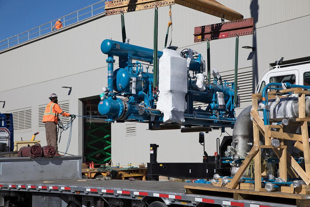 cryoplant building