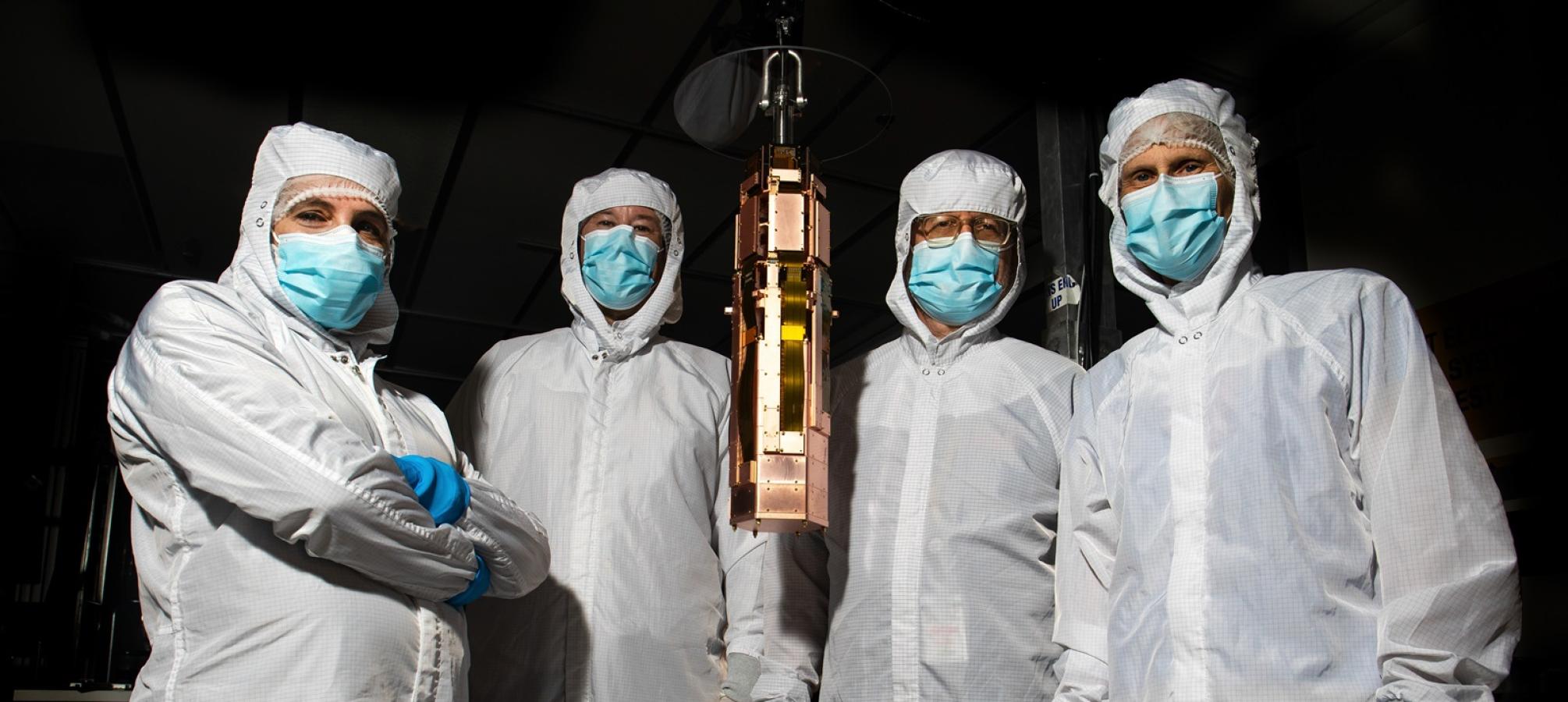 SuperCDMS SNOLAB cools down to near absolute zero, setting the
