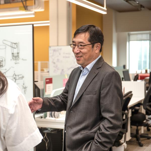 SLAC Lab Director Chi-Chang Kao. 