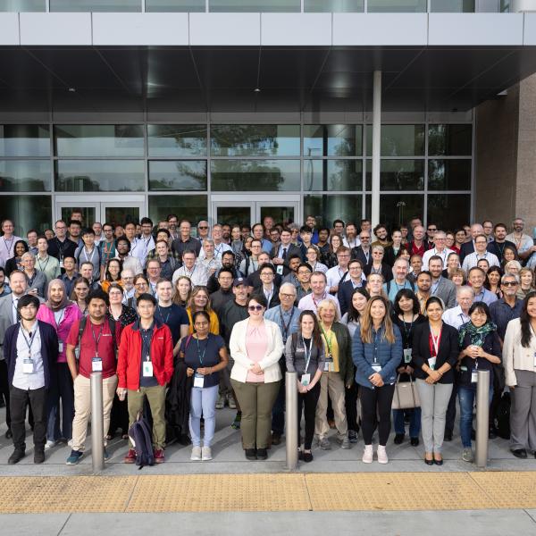 Group photo of the users' meeting attendees