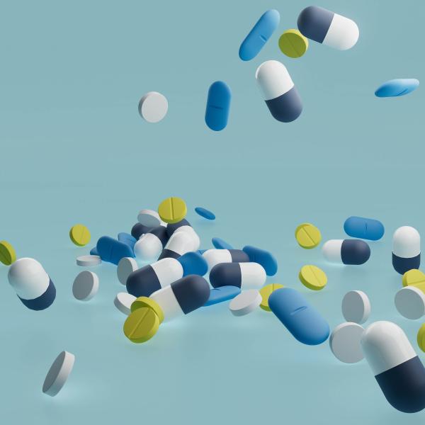 Photo of medications, pills and capsules