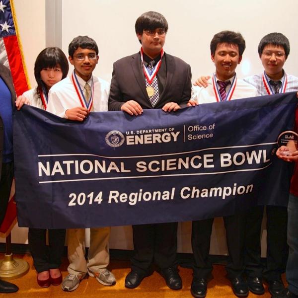 Photo - Homestead High School team wins 2014 Science Bowl at SLAC