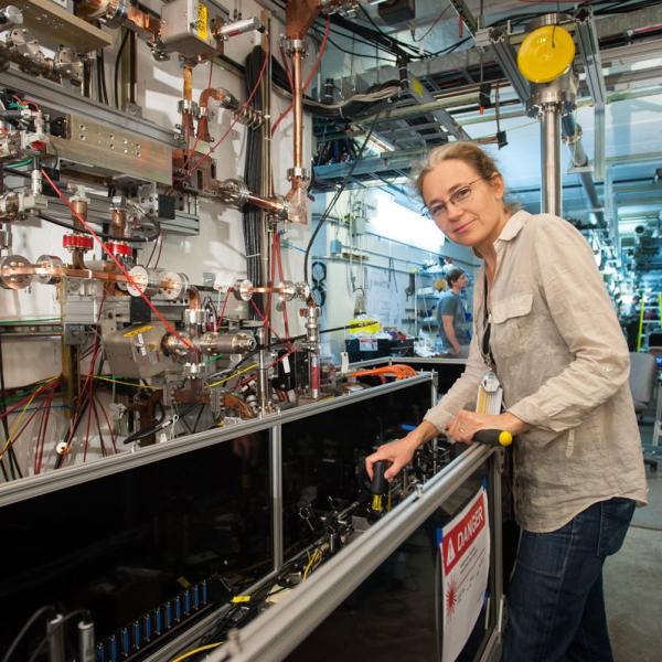 Photo of Accelerator Physicist Cecile Limborg