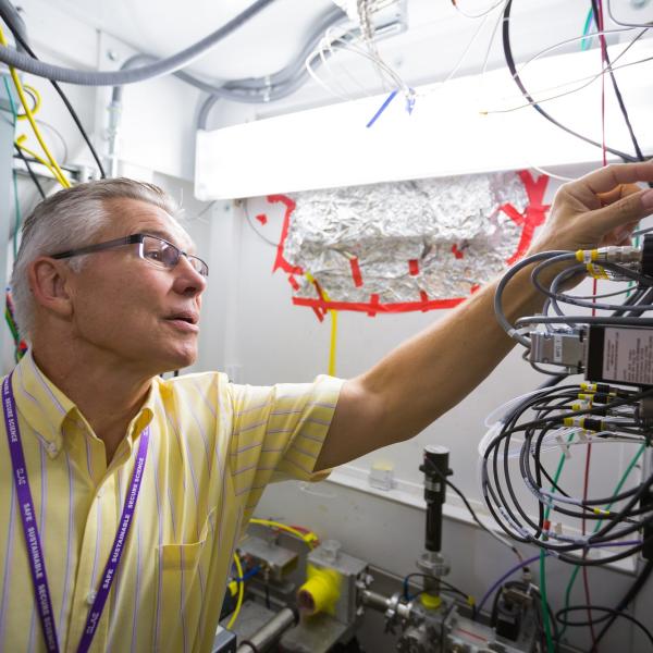 Simon Bare at SLAC’s Stanford Synchrotron Radiation Lightsource