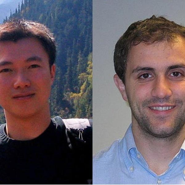 SLAC Scientists Dao Xiang and Leonardo Senatore