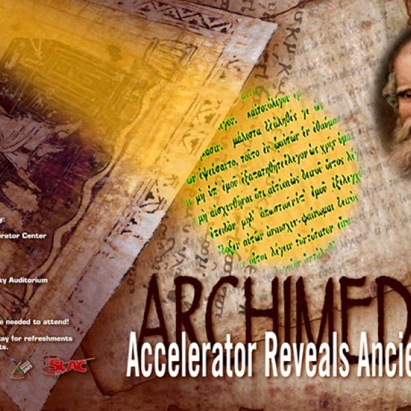 Archimedes: Accelerator Reveals Ancient Text