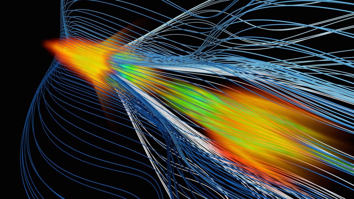 High-energy positron acceleration in plasma.