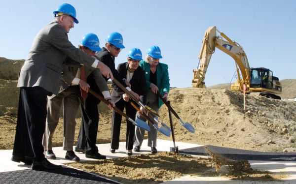 LCLS ground breaking ceremony
