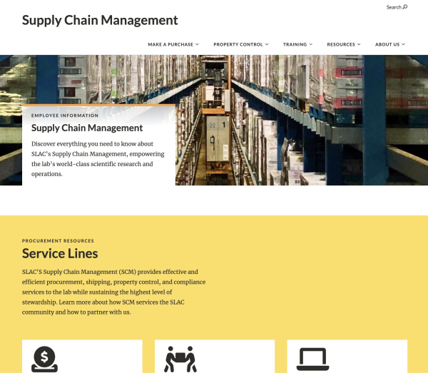 Supply chain management