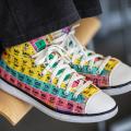 Students shoes at SLAC Regional Science Bowl